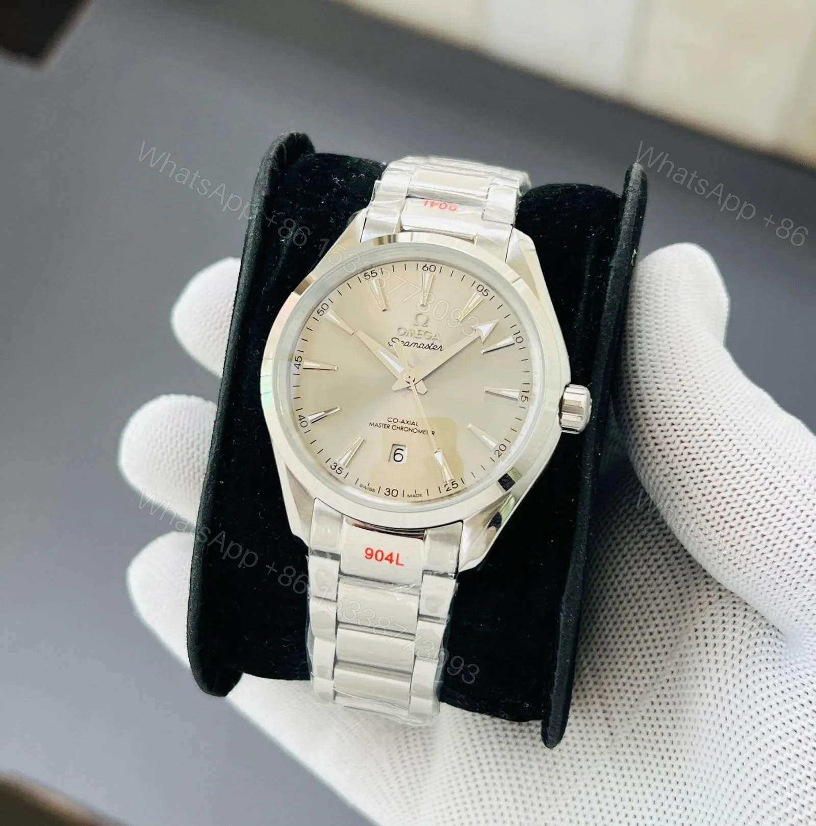 OMEGA rich Seamaster Aqua Terra — view 1