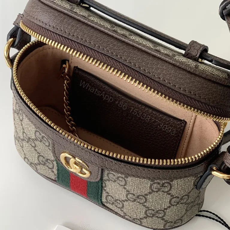 View 8 of Green-Gold GG Mini Crossbody: Compact Luxury Bag