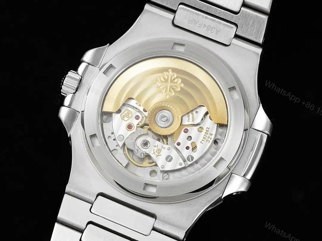 View 7 of Patek Philippe Nautilus 5711 Platinum – Emerald Grey Dial 5711/113P-001