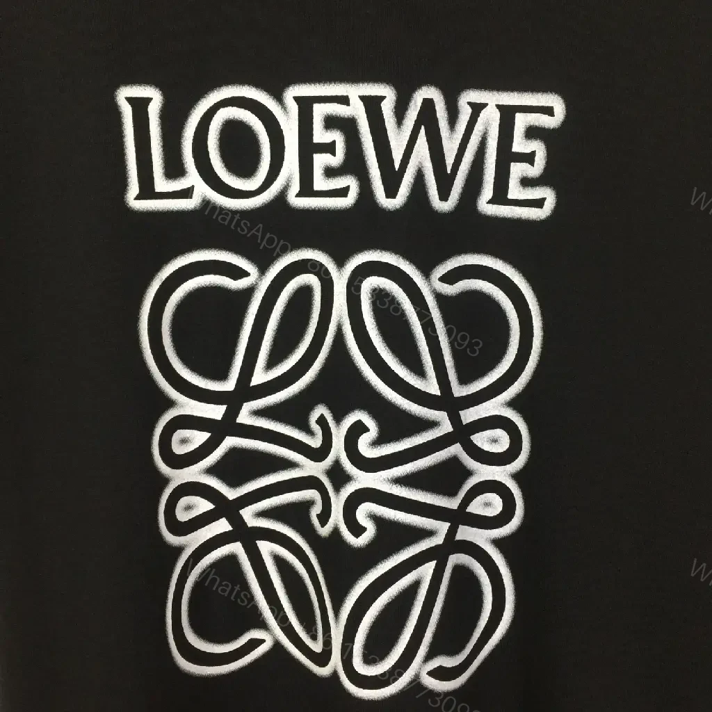 View 6 of Bold Logo Graphic Tee - Premium Cotton-Blend Black T-Shirt
