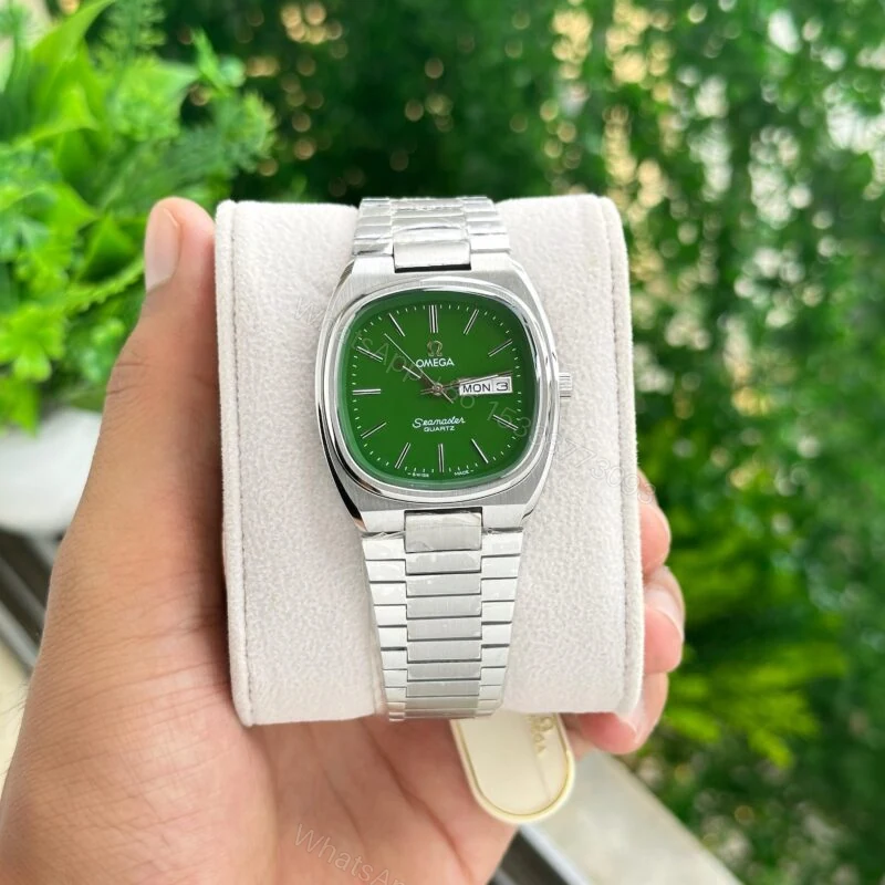 View 3 of Omega Seamaster Green Dial 40mm Automatic