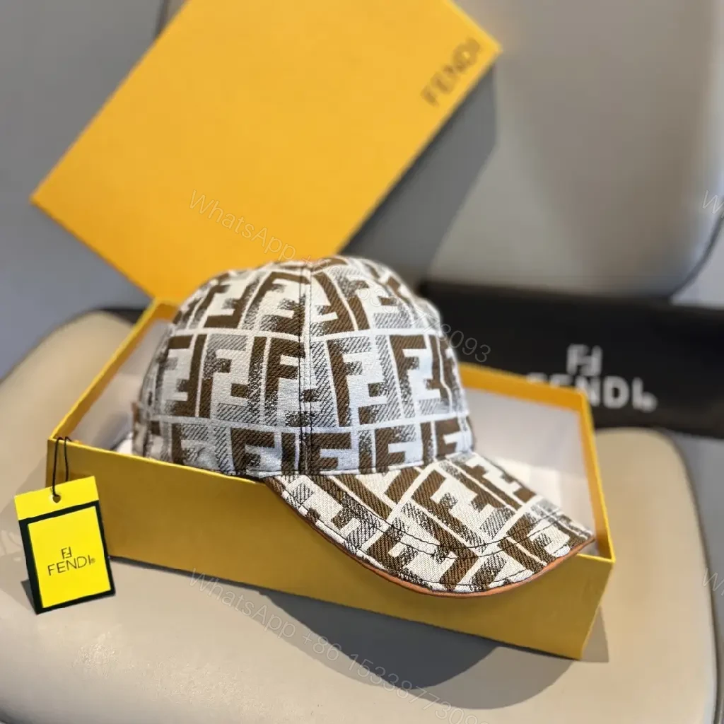 View 8 of Bold Monogram Cap: Luxe Pattern, Everyday Elevated