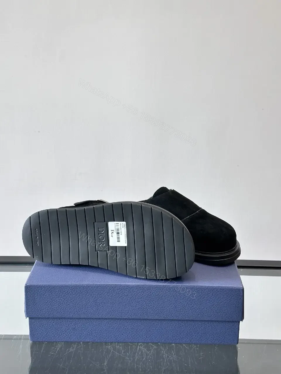 View 7 of Avant-Guard Slip-On Driver Mules: Subtle Texture, Quiet Power