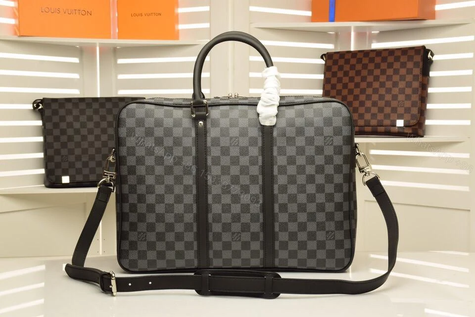 View 2 of LOUIS VUITTON Porte-documents Voyage PM Eclipse Monogram