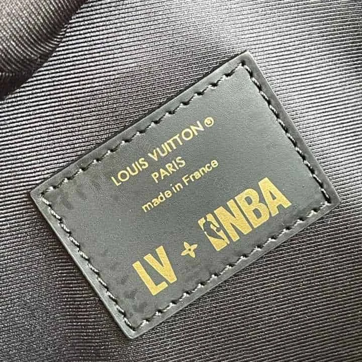 View 6 of M45785 LOUIS VUITTON X NBA HANDLE TRUNK MONOGRAM COATED CANVAS TEXTILE LINING IN BLACK