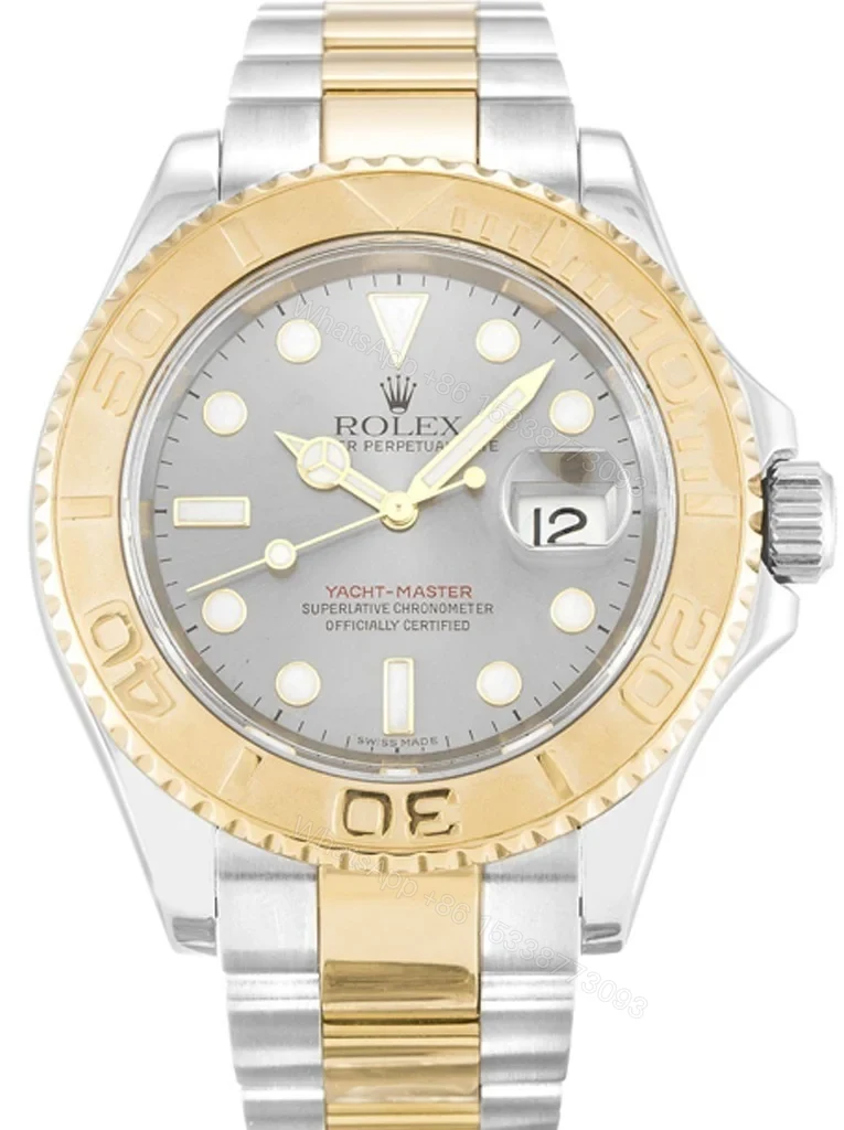 Replica Rolex Yacht-Master Silver Dial 16623 — view 1