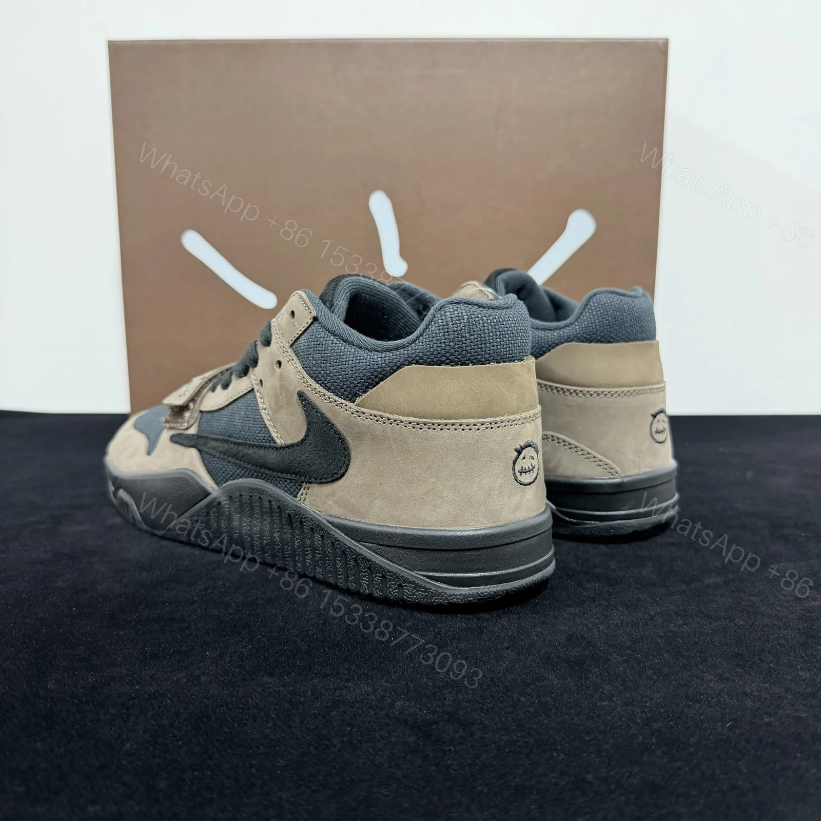 View 7 of Travis Scott x Jordan Jumpman Jack Mocha Replica