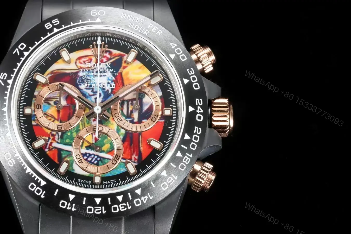 View 5 of Fake Rolex Daytona AET Remould Picasso Edition ROLEX-DAYTONA-AET-PC
