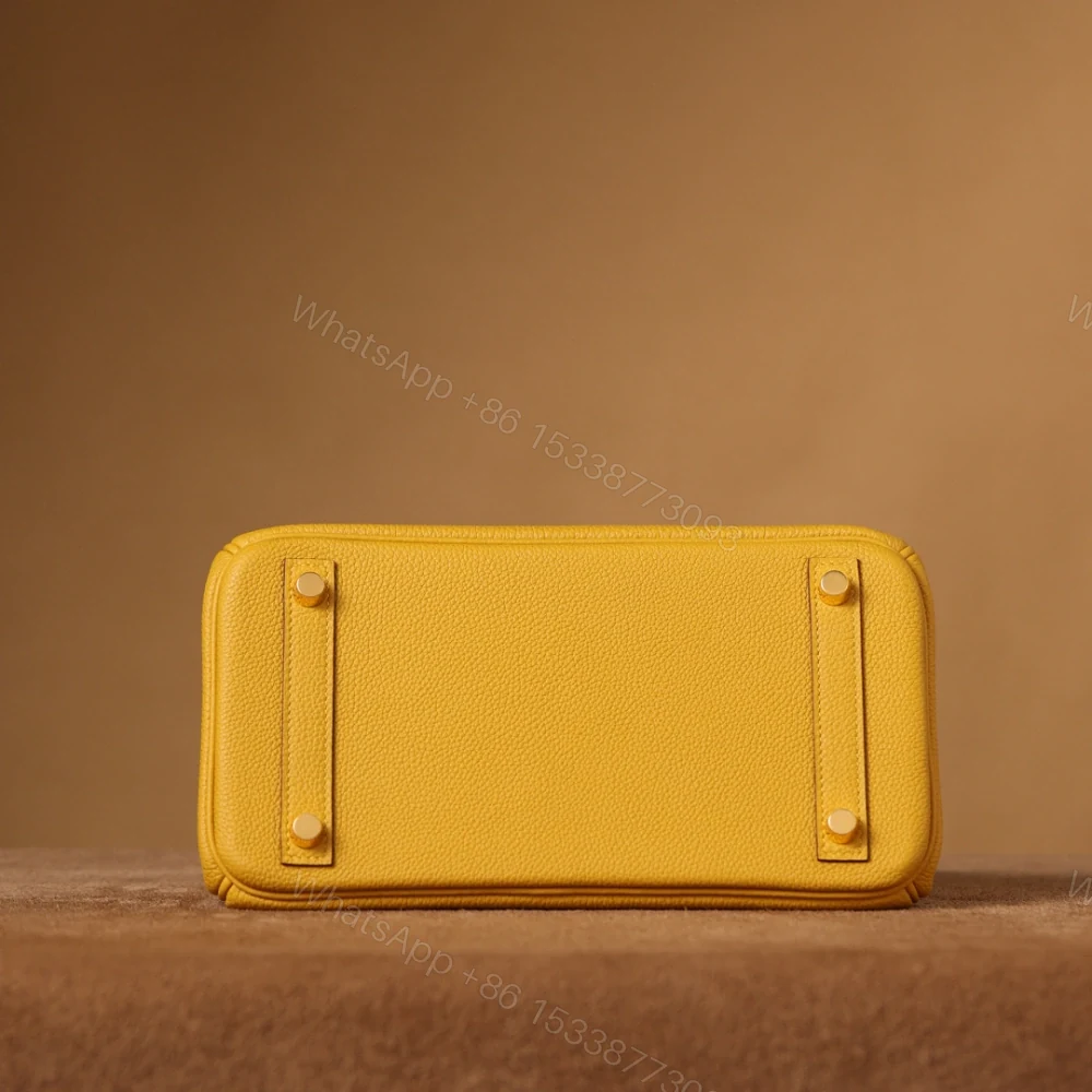 View 6 of 高仿Hermes*Birkin25Togo牛皮琥珀黃金扣/純手工
