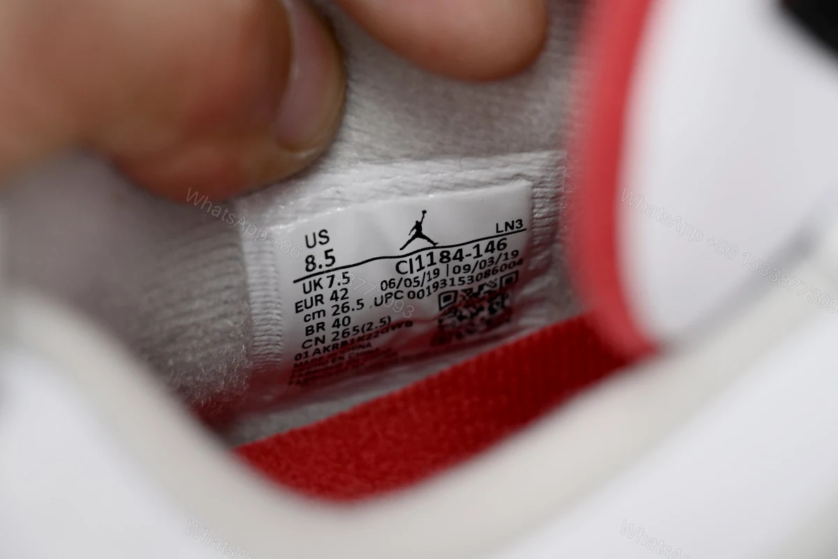 View 7 of Air Jordan 4 Retro“What The” CI1184-146 (Top Quality)