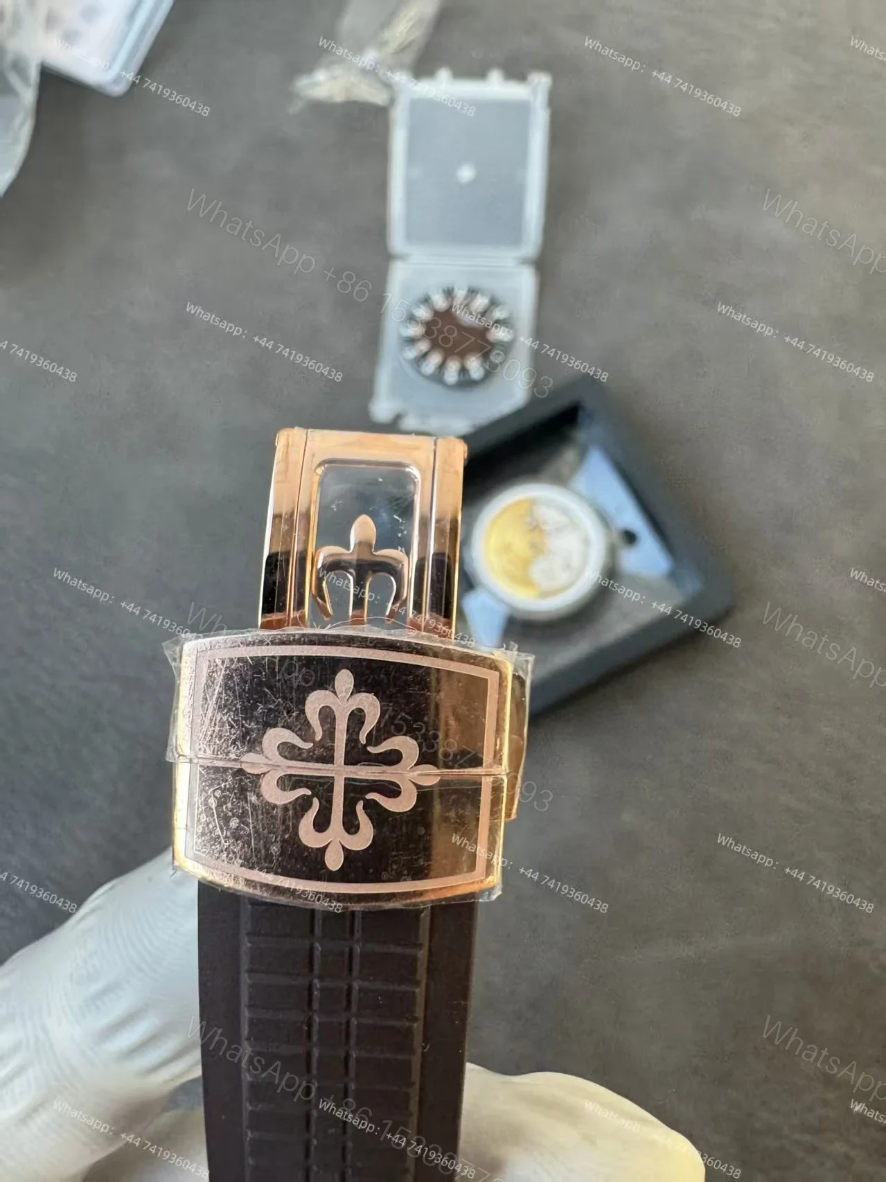 View 14 of Patek Super Clone Philippe Super Clone Aquanaut 5167R-001 Rose Gold 40MM