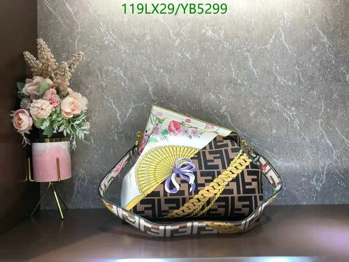 View 4 of Fendi Monogram Crossbody Bag B-Army YR44741