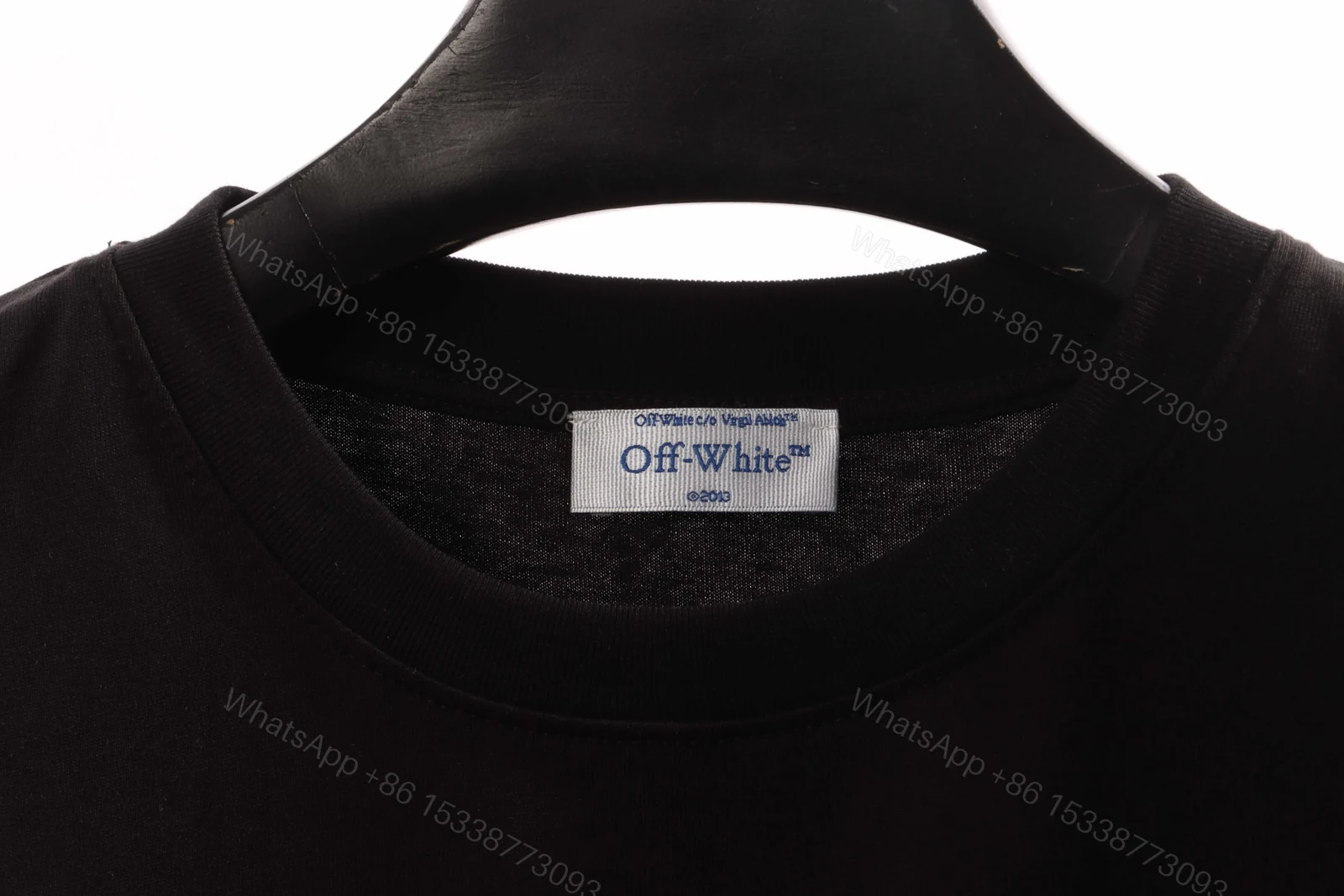 View 5 of Off-White 23 Digit Logo Black T-Shirt