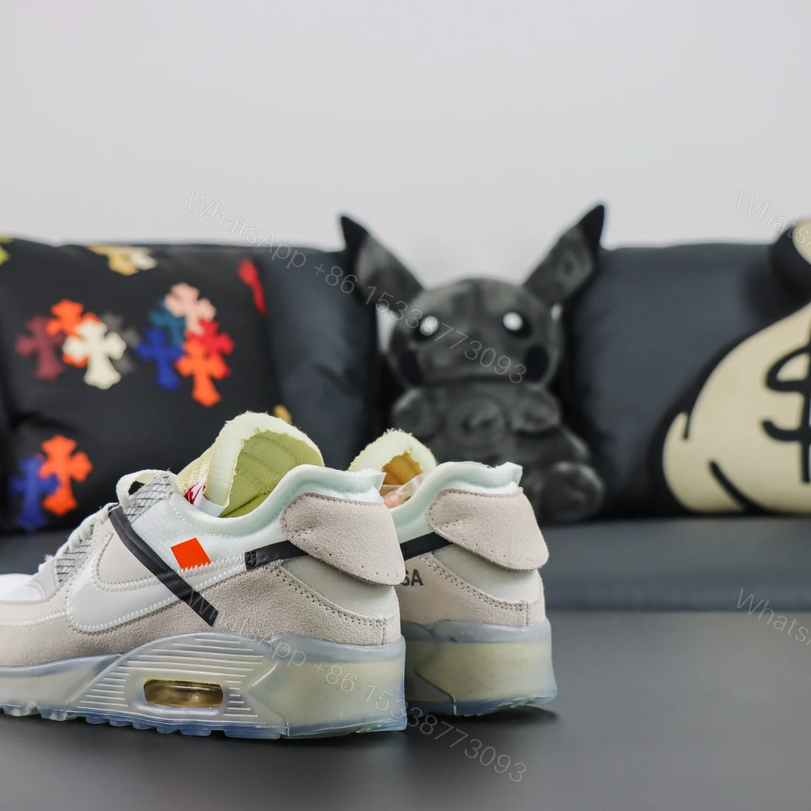 View 6 of Off White x Nike Air Max 90 White The Ten Reps