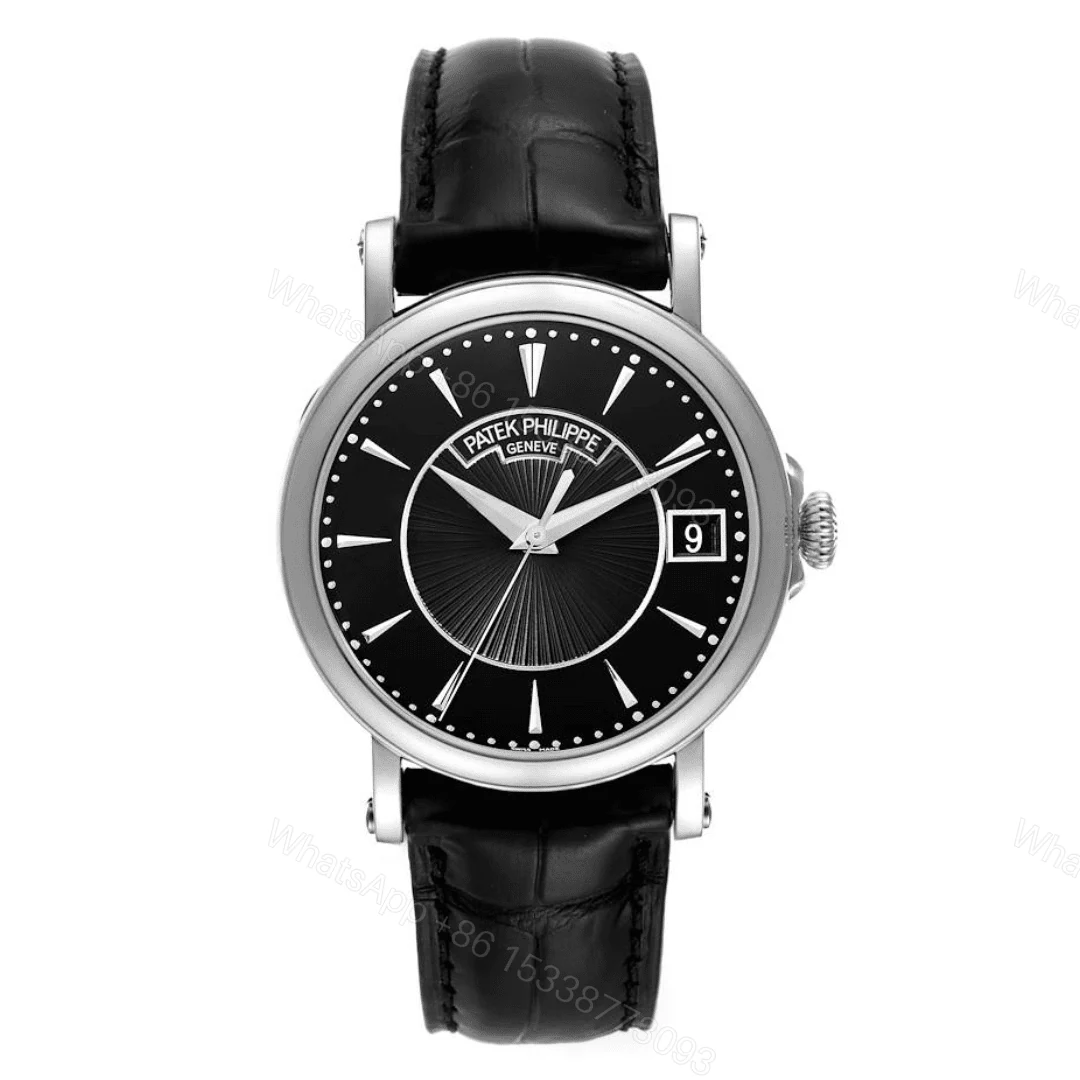 Patek Philippe Calatrava 5153G Black Dial Replica — view 1