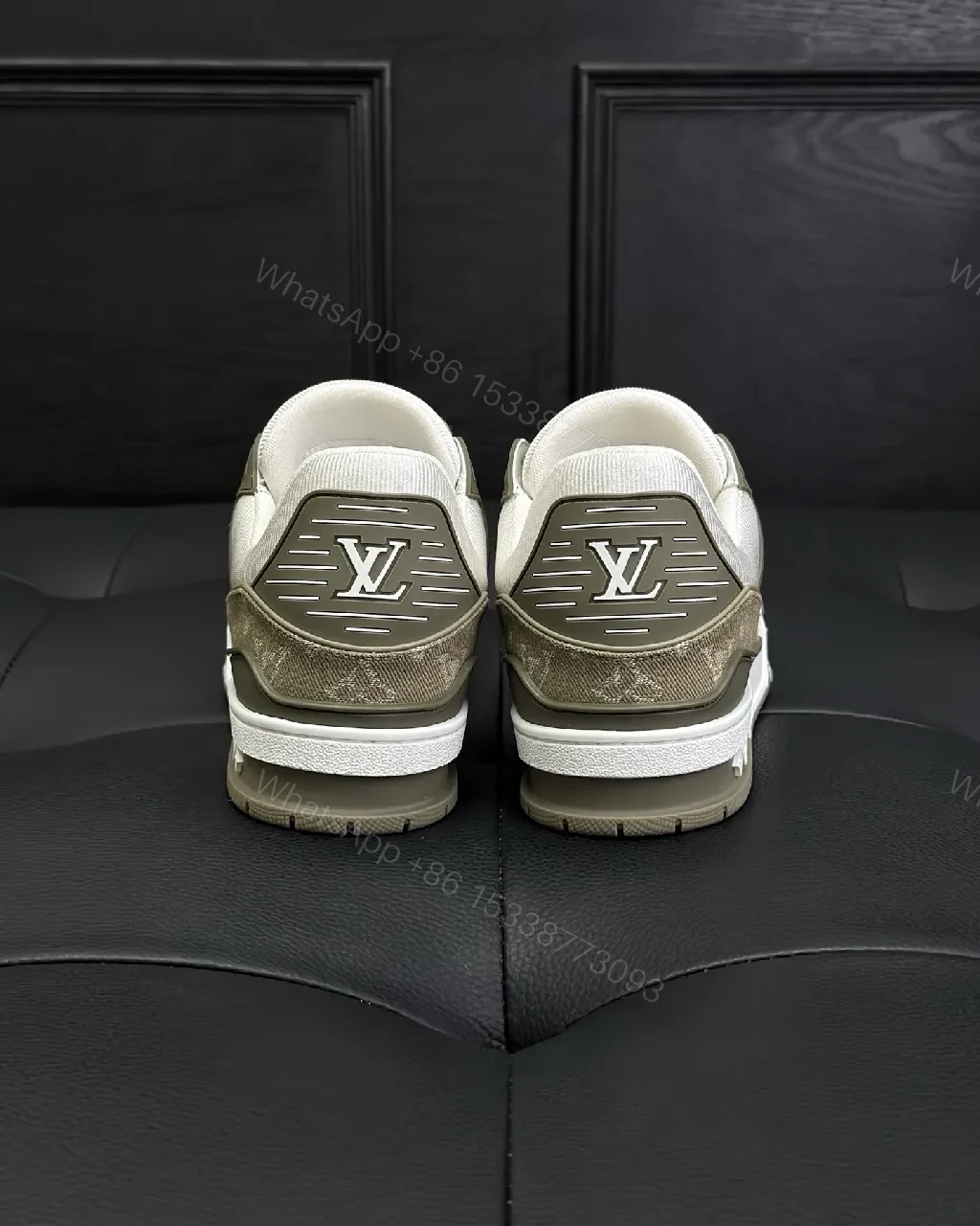 View 2 of Sophisticated Leather High-Tops: Luxury Everyday Sneakers