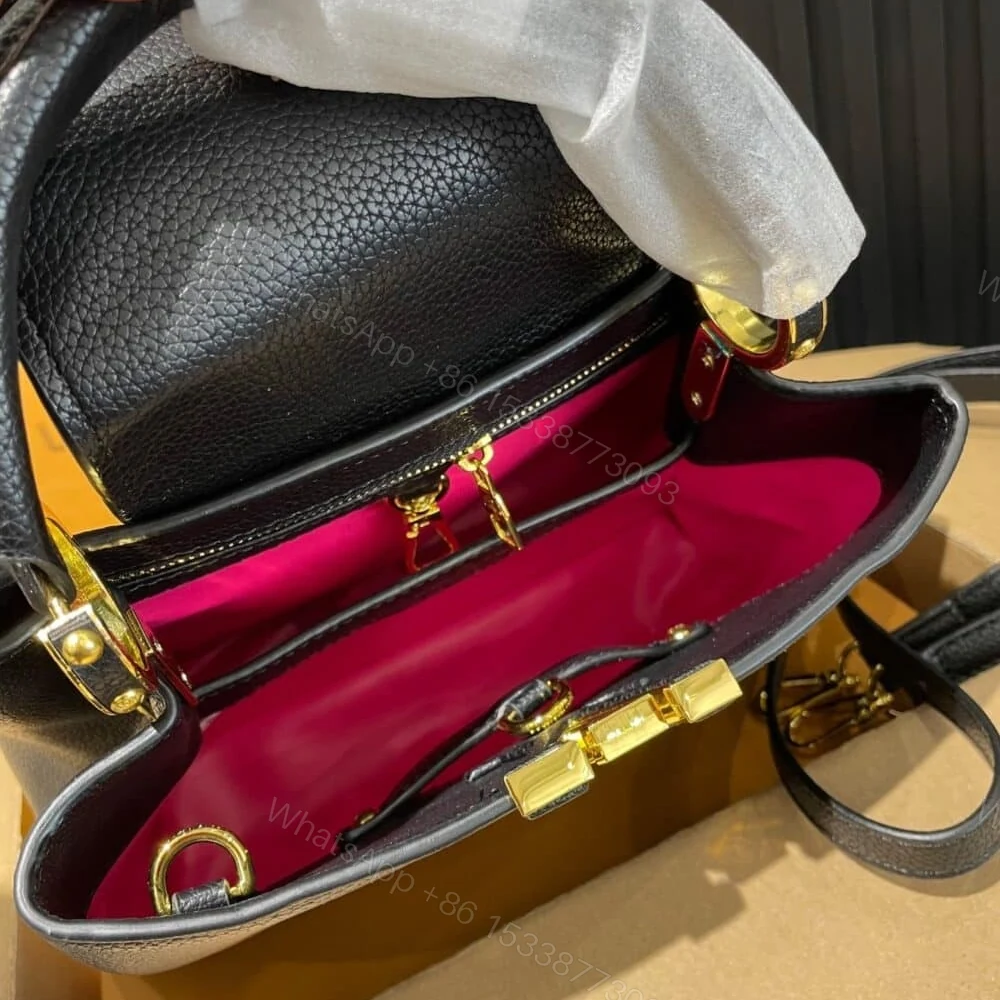 View 9 of Louis Vuitton Capucines BB Bag Black 27Cm M94755