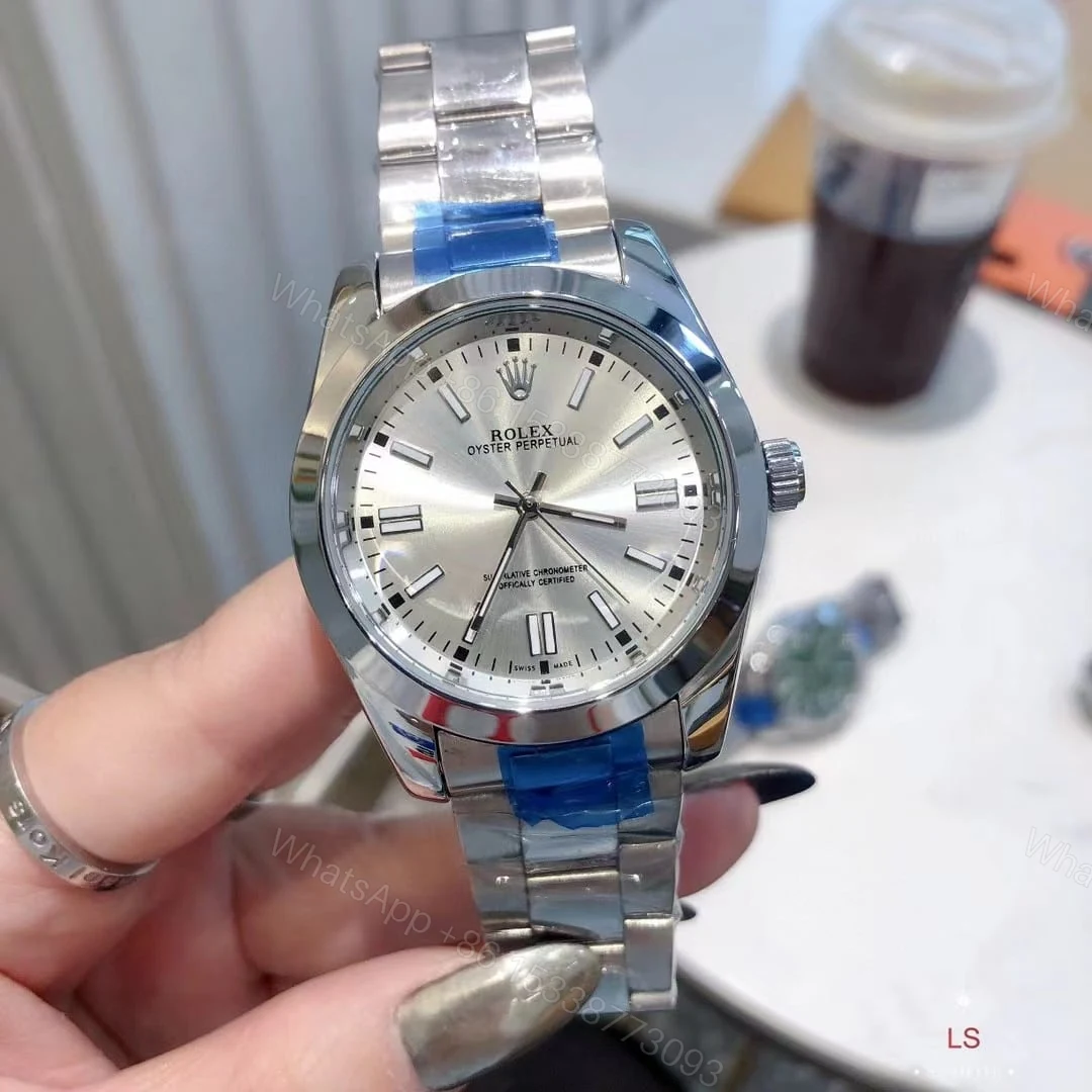 View 3 of Rolex Oyster Perpetual Watch 41Mm Silver Dial