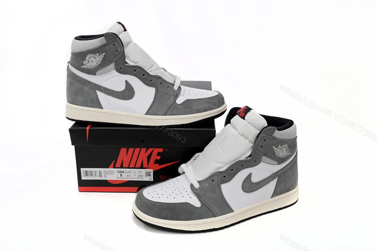 View 3 of Air Jordan 1 High OG Washed Black DZ5485-051