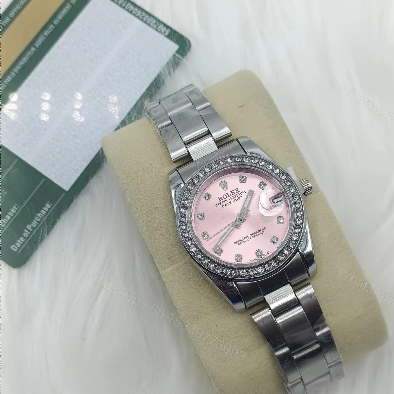 View 2 of Rolex Datejust Pink Dail 31Mm