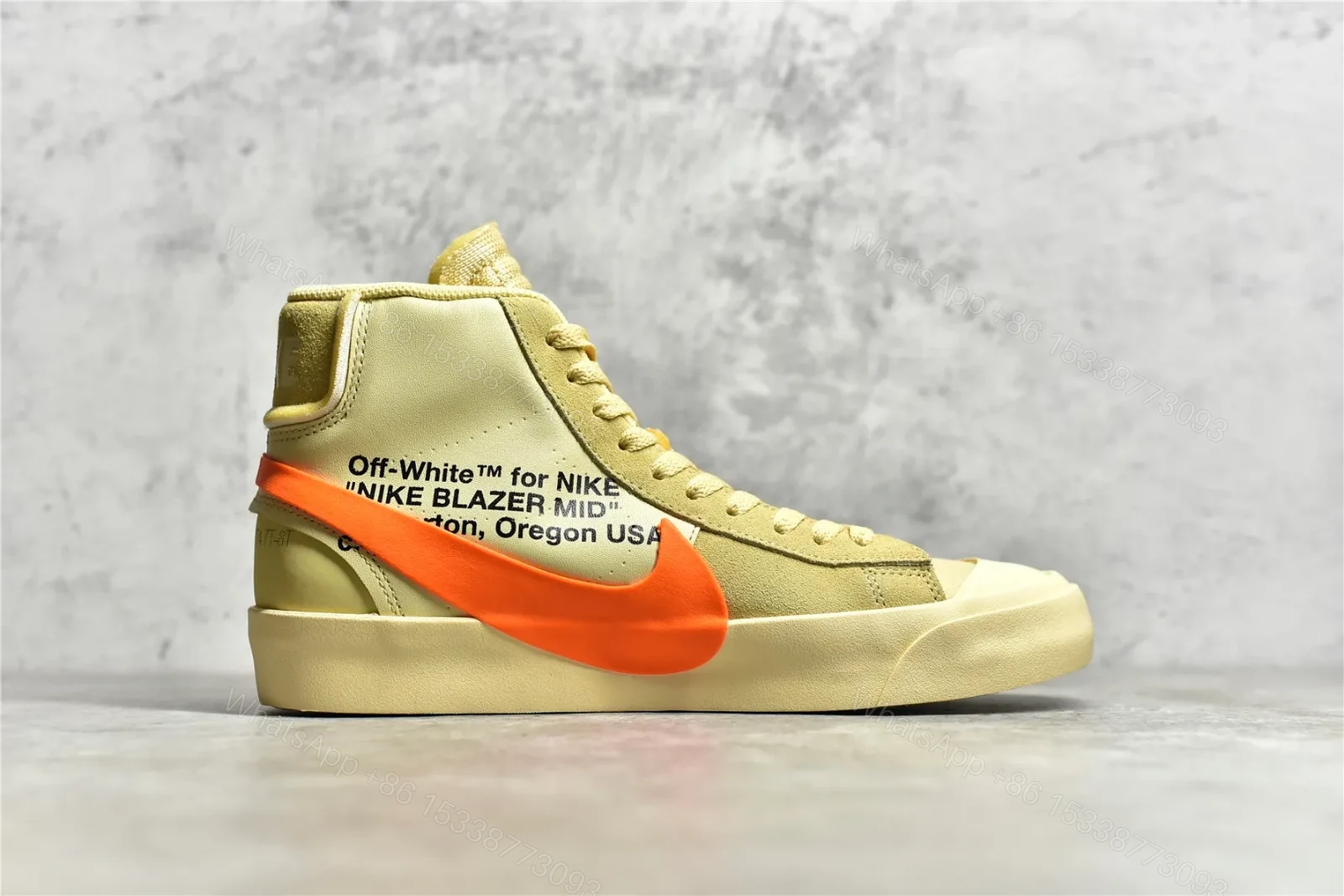 View 2 of OFF WHITE NIKE BLAZER MID “ALL HALLOWS EVE”