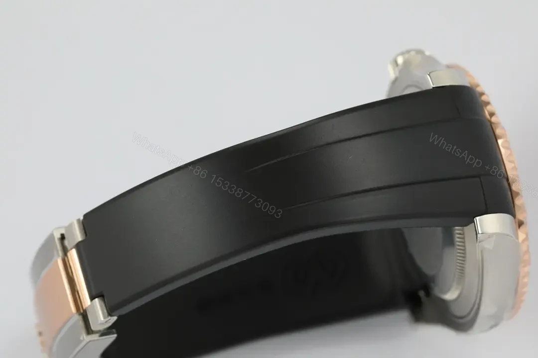View 8 of BT Factory Clean Factory Rolex Yacht-Master 40 Black Rose Gold