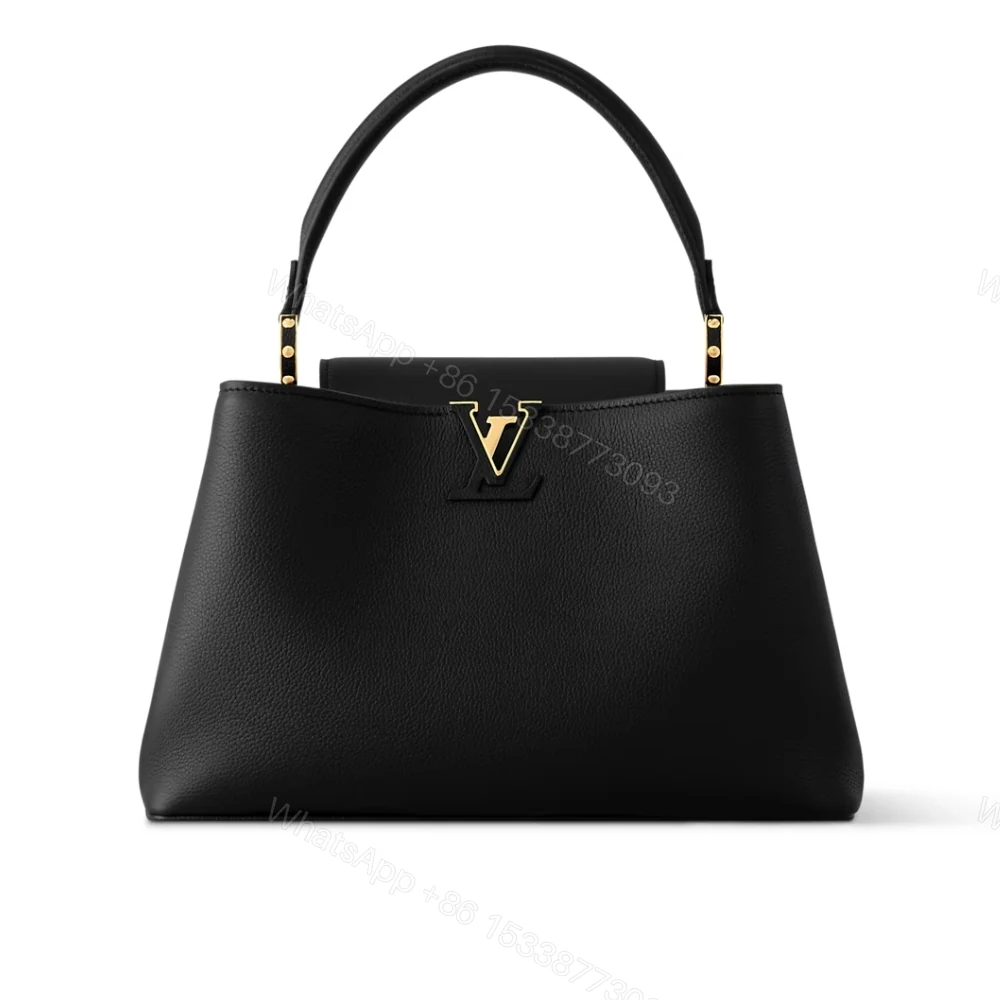 Louis Vuitton Capucines MM Souple Black 33Cm M14370 — view 1