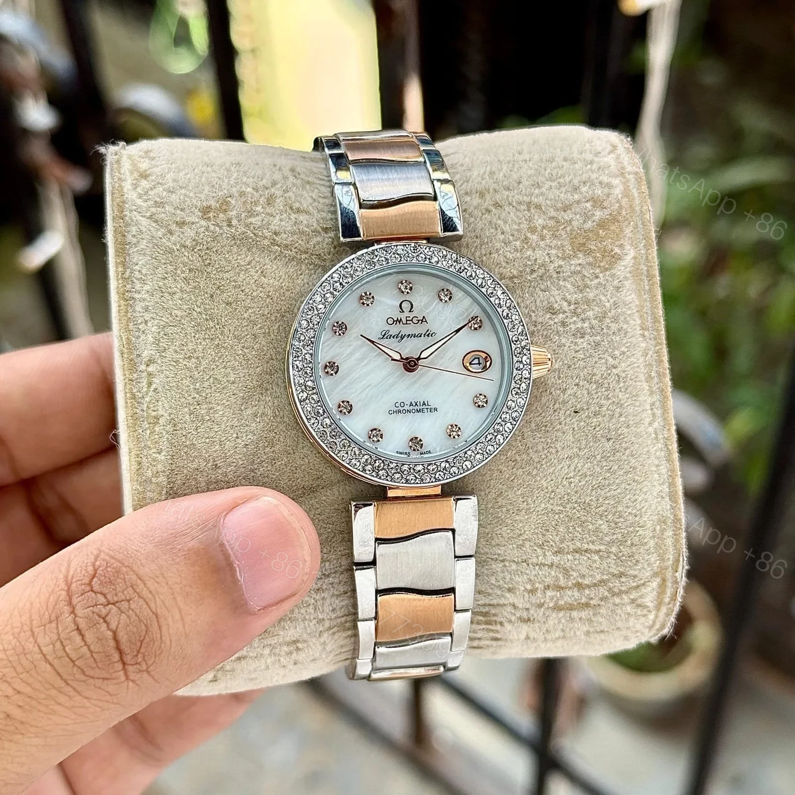 Omega Ladymatic Diamond 34mm — view 1