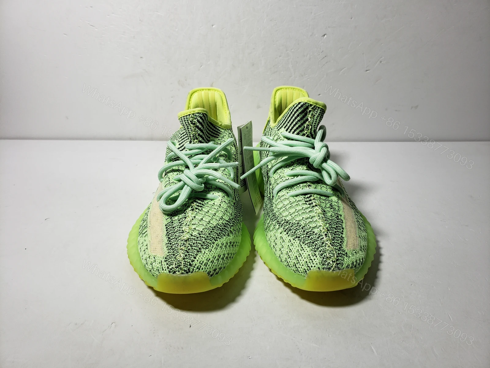 adidas Yeezy Boost 350 V2 Semi Frozen Yellow Reps B37572 — view 2