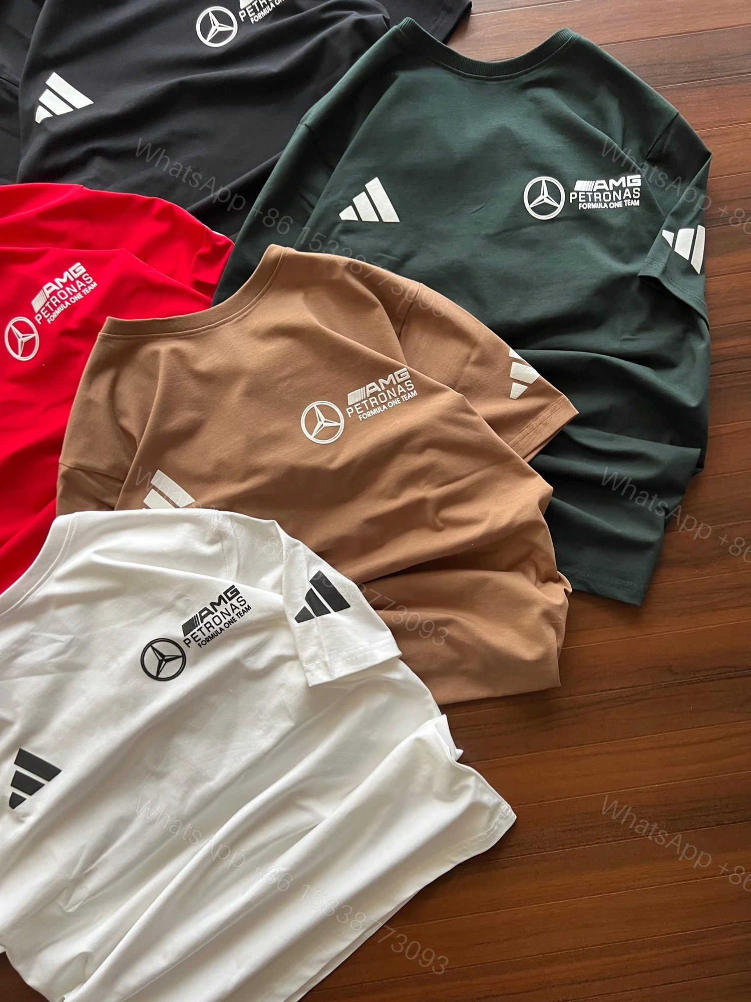 FIRST COPY ADIDAS IMPORTED ROUND NECK SPORT SUMMER T-SHIRT — view 2