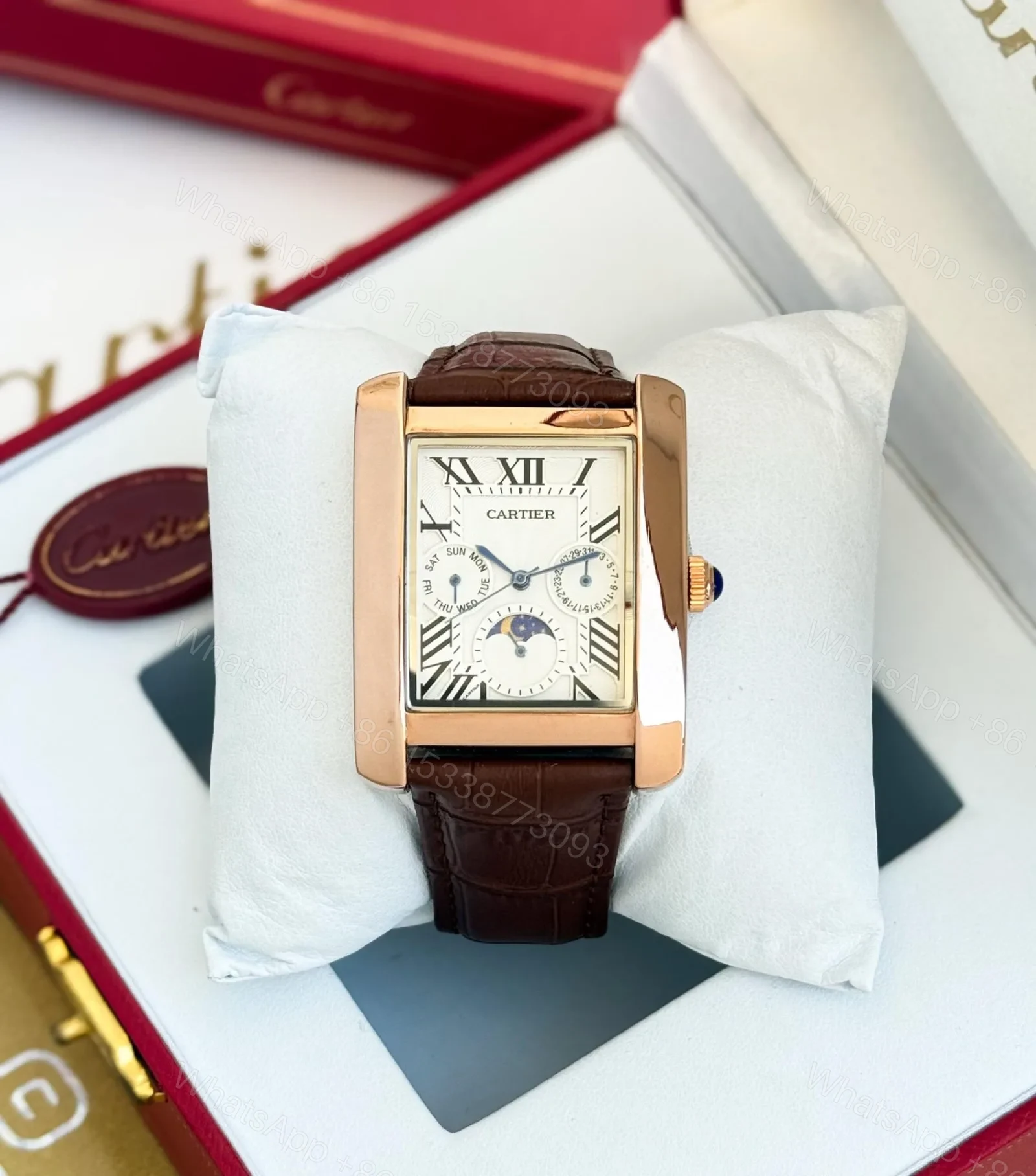 View 3 of Cartier Super Slim Chronograph Machine 42mm
