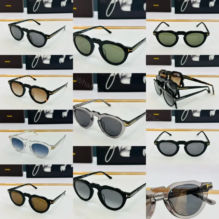 View 9 of Transparent Frame Gradient Blue Sunglasses â€“ Modern Luxe Style