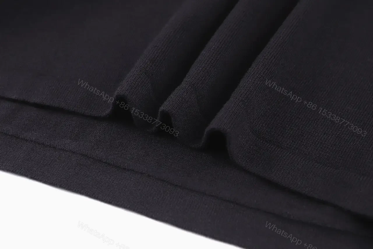View 2 of Black Cotton Polo with Gold LV Logo Polo Shirt