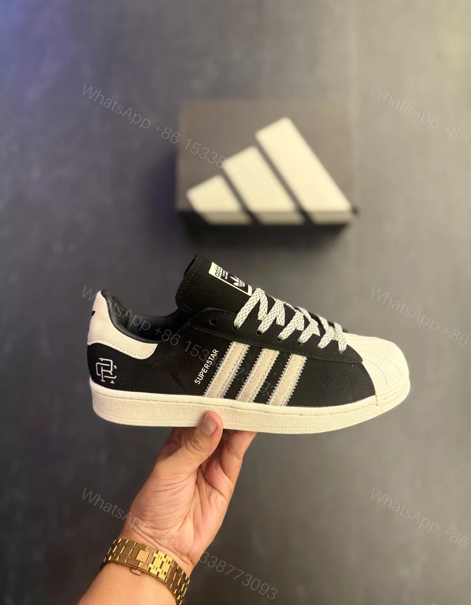 View 4 of ADIDAS ORIGINAL SUPERSTAR SUEDE FOR MEN
