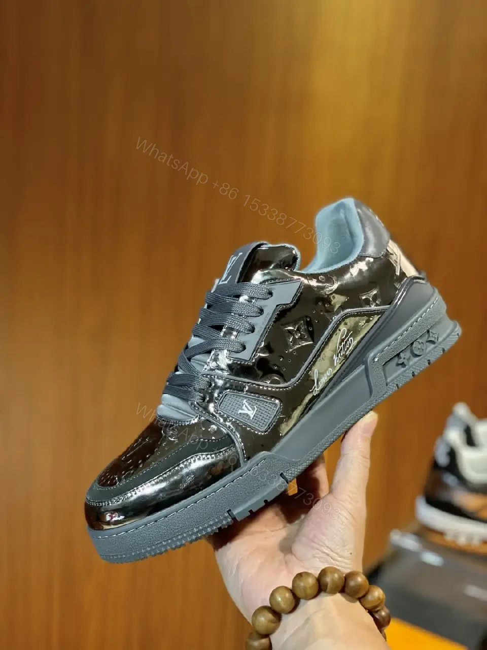 View 9 of Texture-Forward Luxury Sneakers: Modern Comfort, Signature Detailing