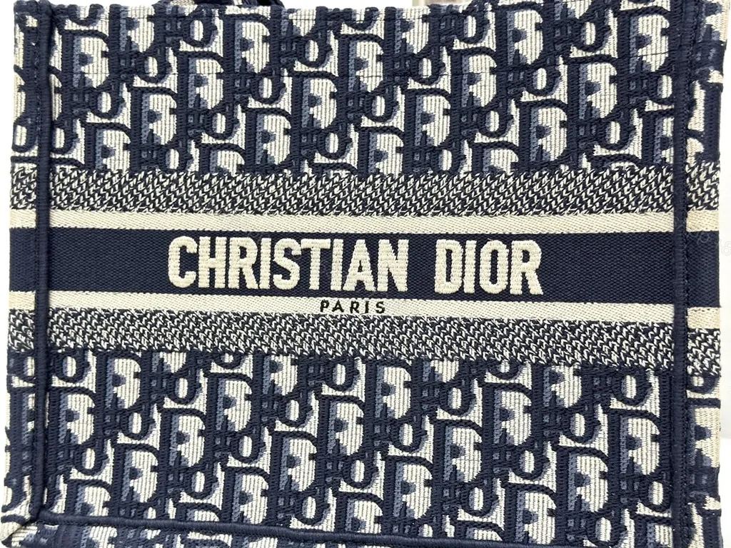 View 2 of Chic Monogram Tote: Dior-Style Everyday Luxe Carry