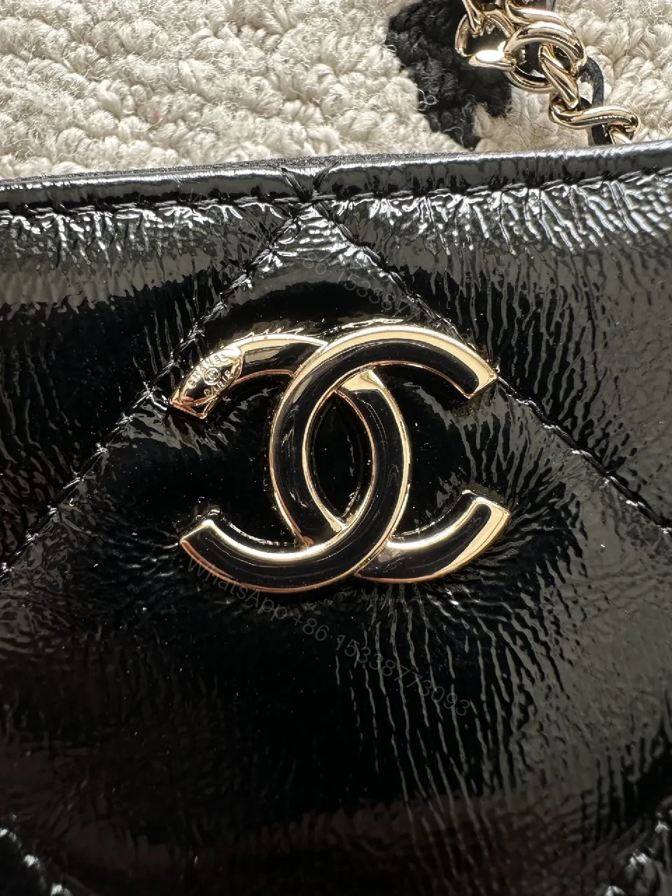 View 3 of Chic Quilted Crossbody: Luxe, Compact, versatile carryall