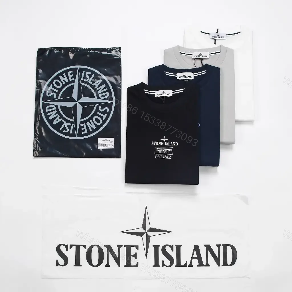 View 3 of Black Cotton Crest Tee — Minimalist, Modern Utility, SoftFeelTM