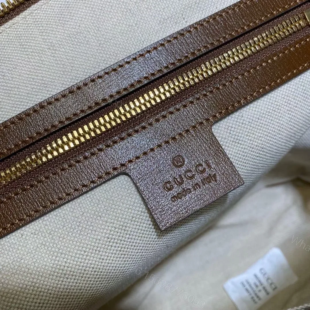 View 4 of Gucci GG Supreme Canvas Horsebit 1955 Small Top Handle Bag