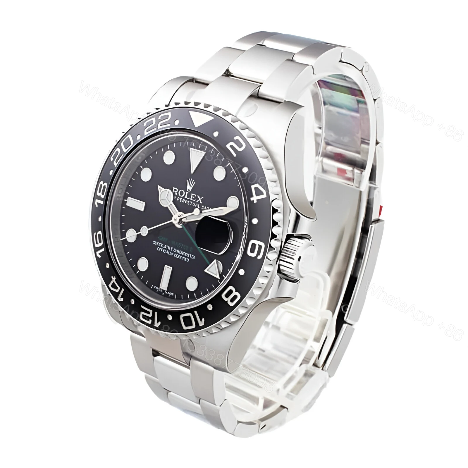View 2 of Rolex GMT-Master II 116710LN-0001 Black Dial Oyster Replica