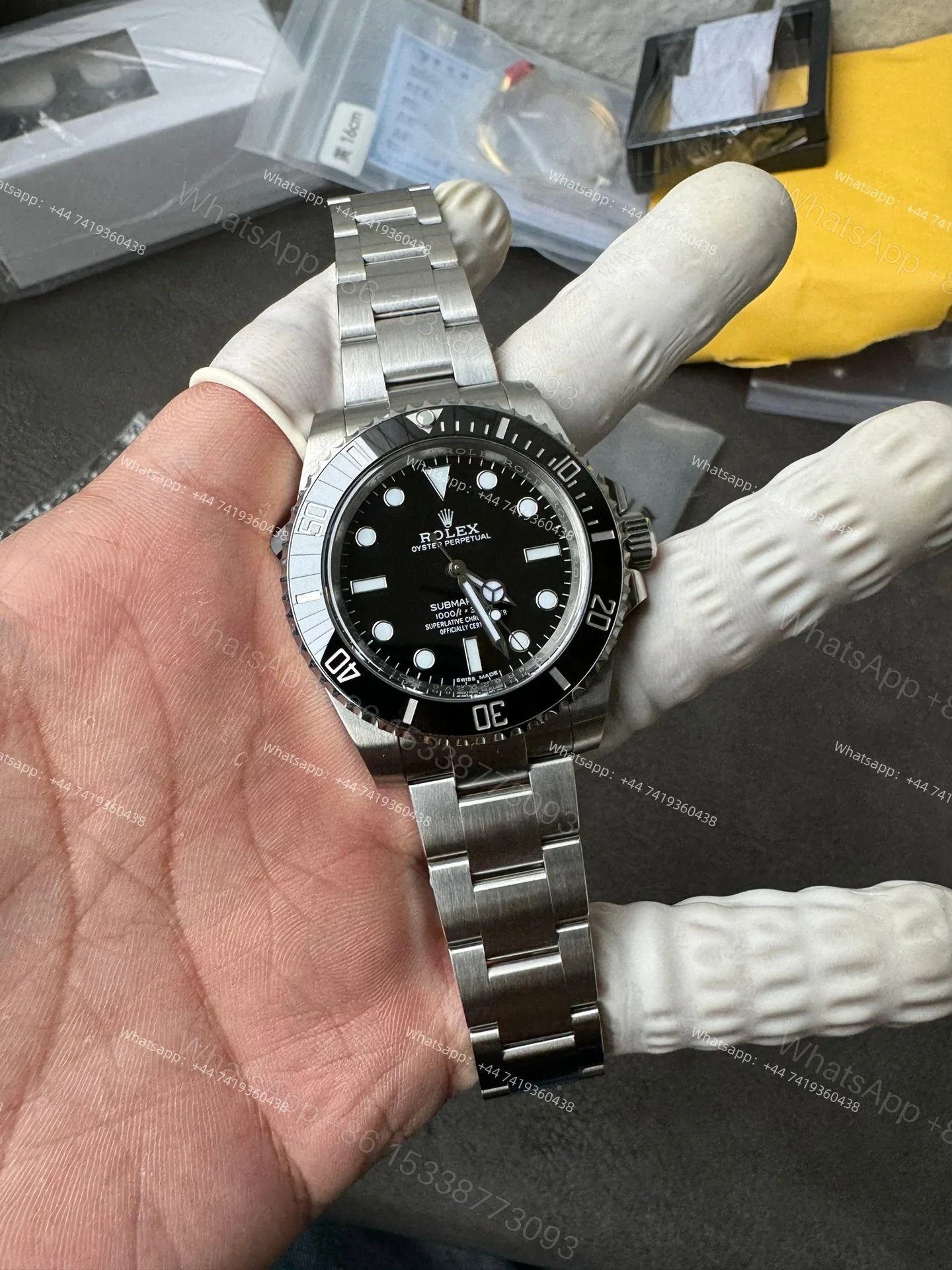 View 2 of Rolex Super Clone Watches 1:1 No Date Submariner 124060 VS3230 Movement 41mm