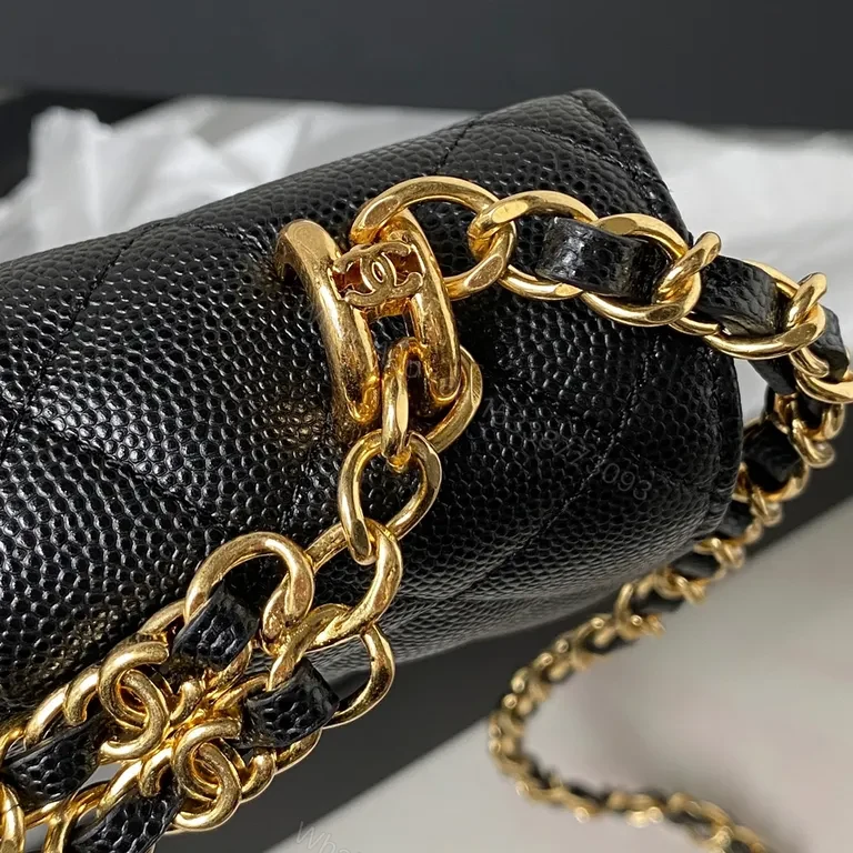 View 7 of Chanel-Inspired Quilted Flap Bag: Timeless Luxury Shoulder Bag