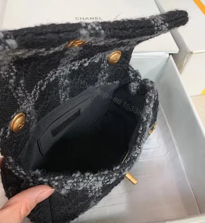 View 8 of Chanel-Inspired Tweed Crossbody: Everyday Luxe Bag