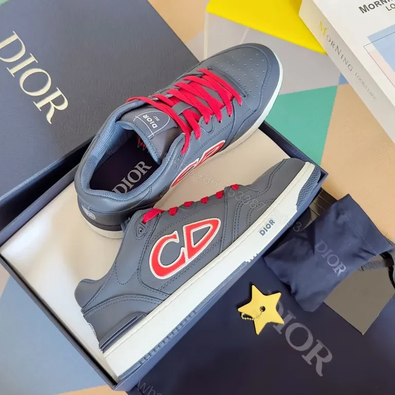 View 7 of Chic Dior-Influenced Court Sneakers: Everyday Luxury