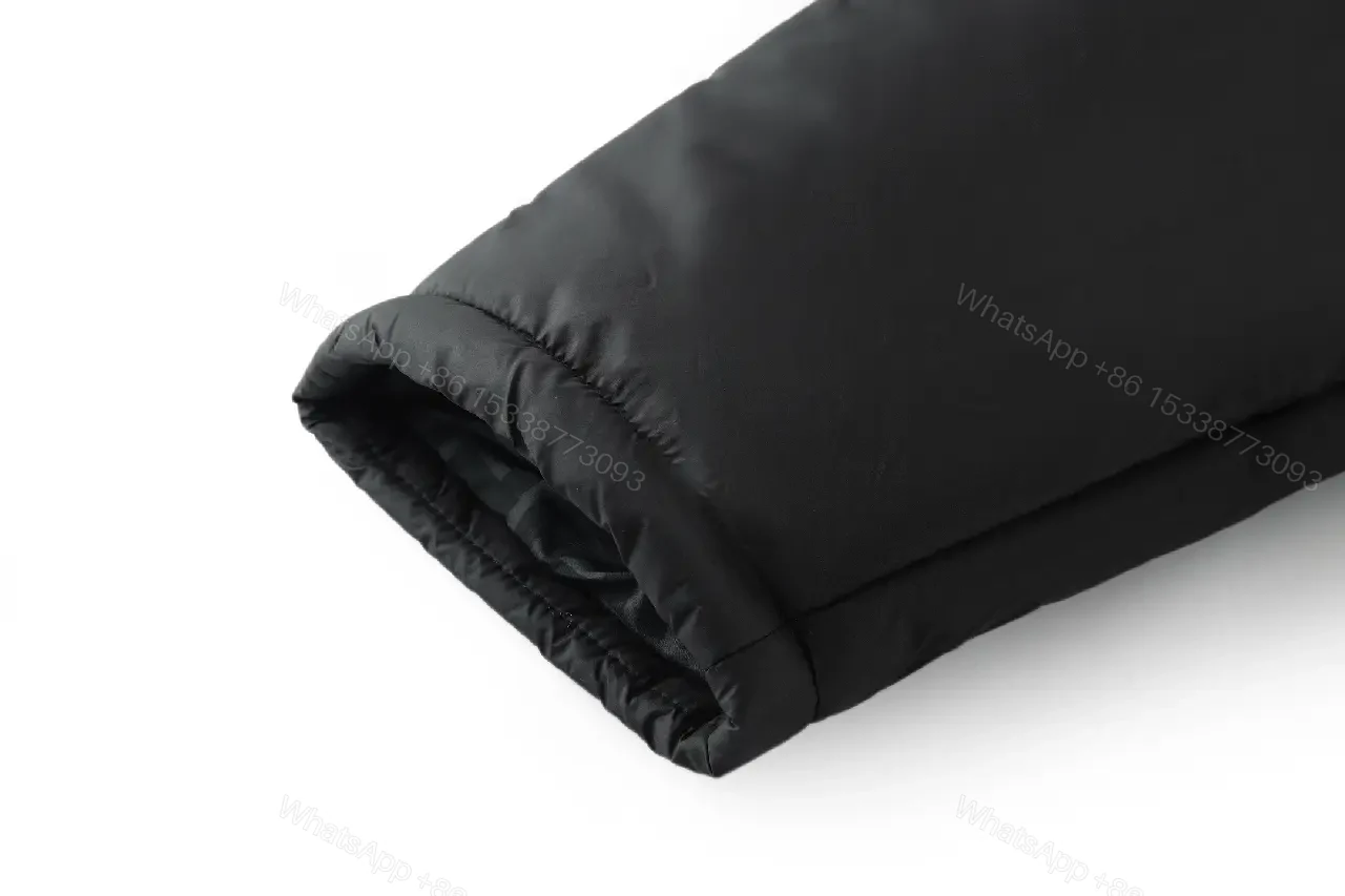 View 4 of Premium Puff Jacket: Textured Panels, Sleek Minimalist Comfort