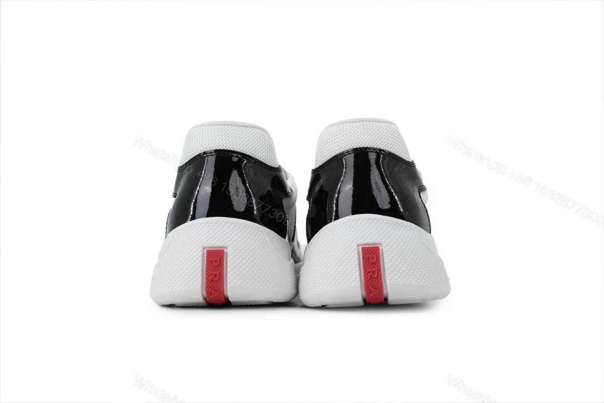 View 4 of Prada Sneakers Black and White