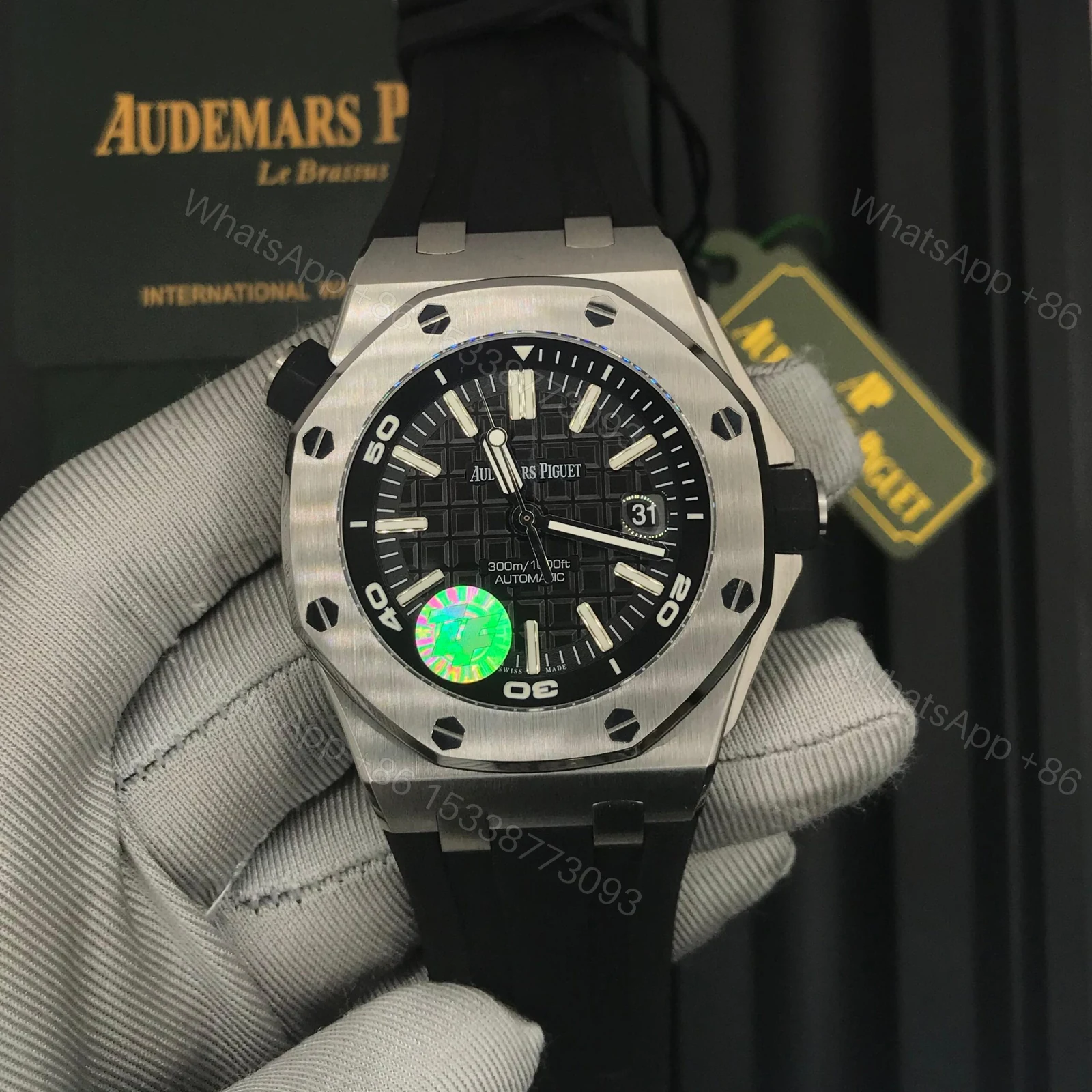 Audemars Piguet Royal Oak Offshore Black Super Clone — view 1