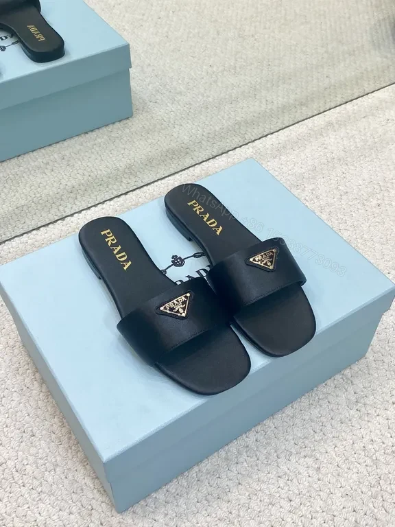 View 5 of Chic Leather Sliders + Signature Hardware + Luxury Comfort Slides