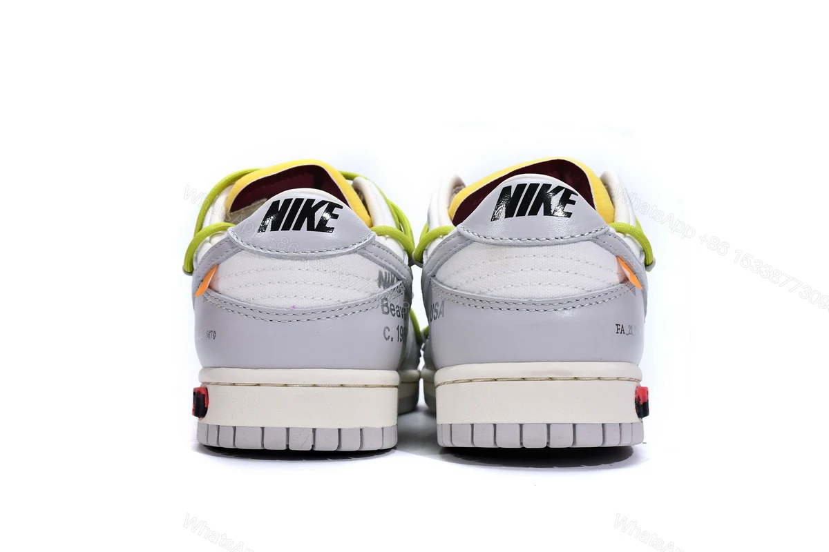 View 2 of OFF WHITE x Nike Dunk SB Low The 50 NO.08 DM1602-106