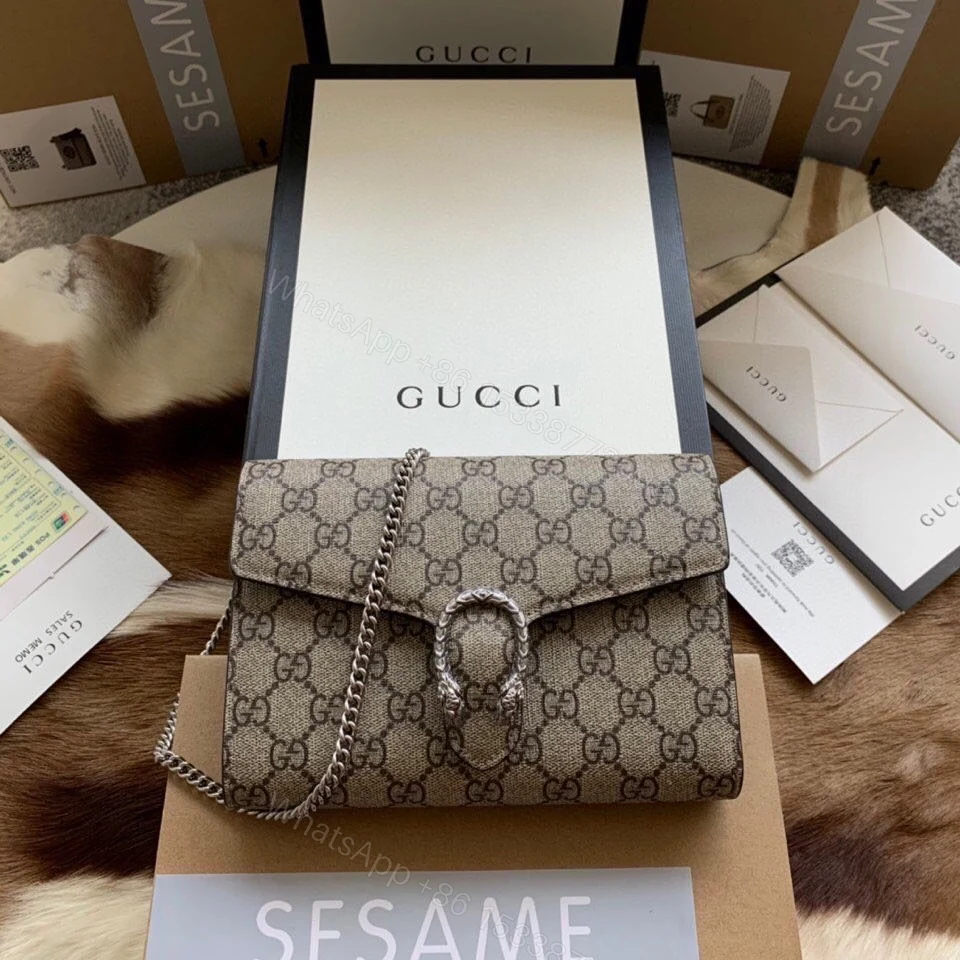Dionysus GG Supreme chain wallet — view 1